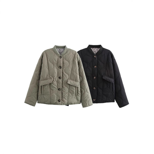 Damen gesteppte Winterjacke Heidi-Mode