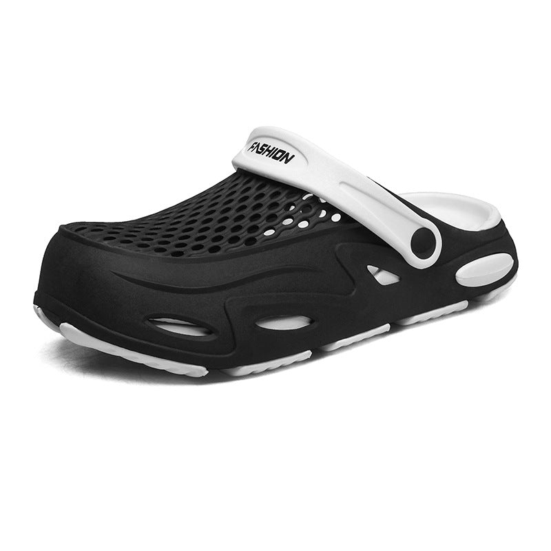 Herren Atmungsaktive Clogs mit verstellbarem Riemen Heidi-Mode