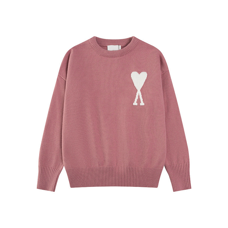 ✅ Heidi-Mode | Herzbestickter Damenpullover