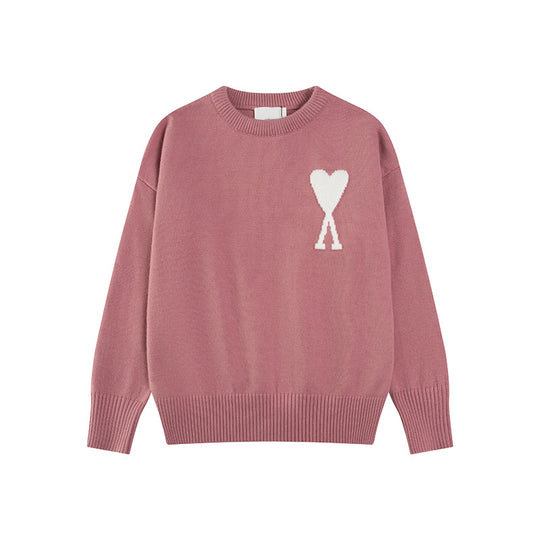 ✅ Heidi-Mode | Herzbestickter Damenpullover