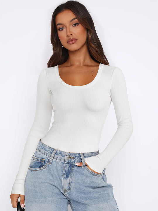 Damen Langarmshirt Heidi-Mode