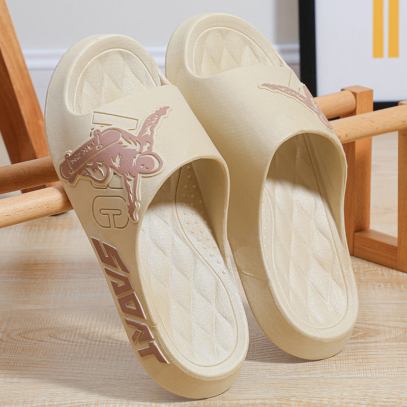 Damen Sportliche Badeschuhe im Skate-Design Heidi-Mode