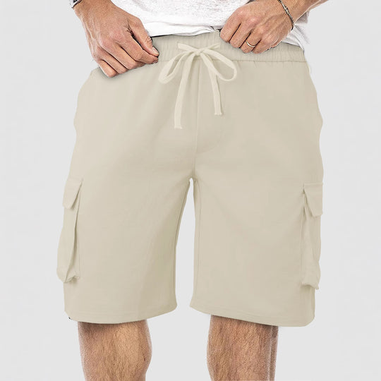 Herren Cargo-Shorts mit praktischen Seitentaschen und verstellbarem Bund Heidi-Mode