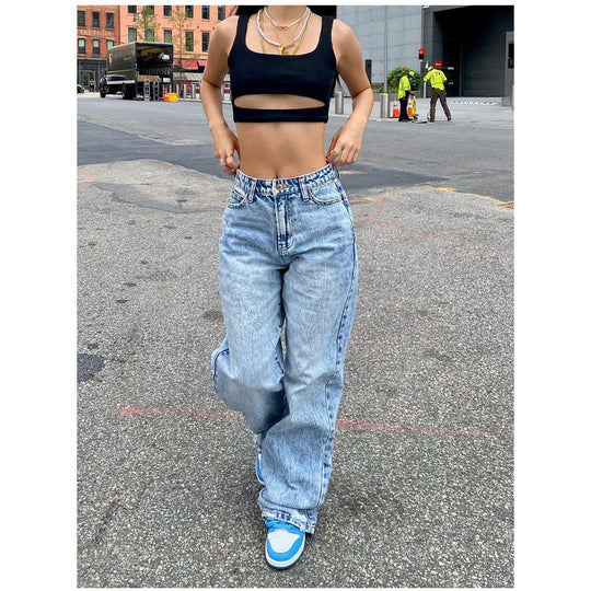 Damen weite Baumwoll-Hosen Heidi-Mode