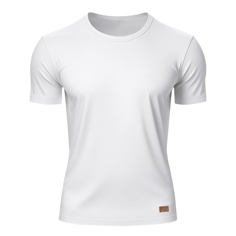 Herren Sport-T-Shirt aus atmungsaktivem Material mit feuchtigkeitsregulierendem Effekt Heidi-Mode