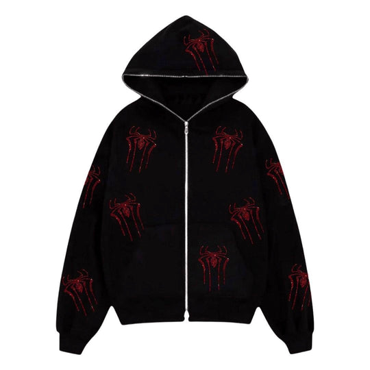 Damen Herren Kapuzenpullover mit einzigartigem Grafikdesign Heidi-Mode