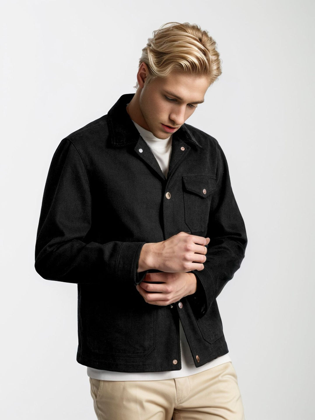 Herren trendige Jeansjacke Heidi-Mode