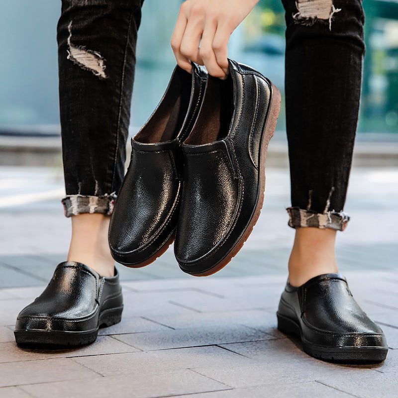 Damen Bequeme Slip-On Schuhe mit rutschfester Sohle und atmungsaktivem Innenfutter Heidi-Mode
