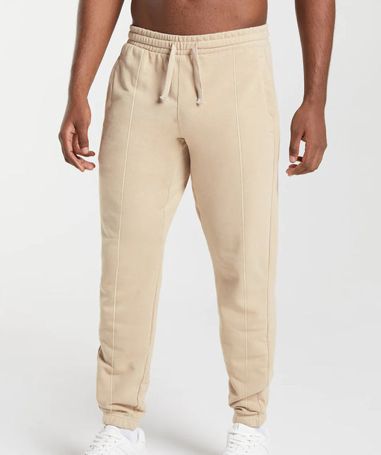 Herren Sportliche Jogginghose mit elastischem Bund und seitlichen Taschen Heidi-Mode