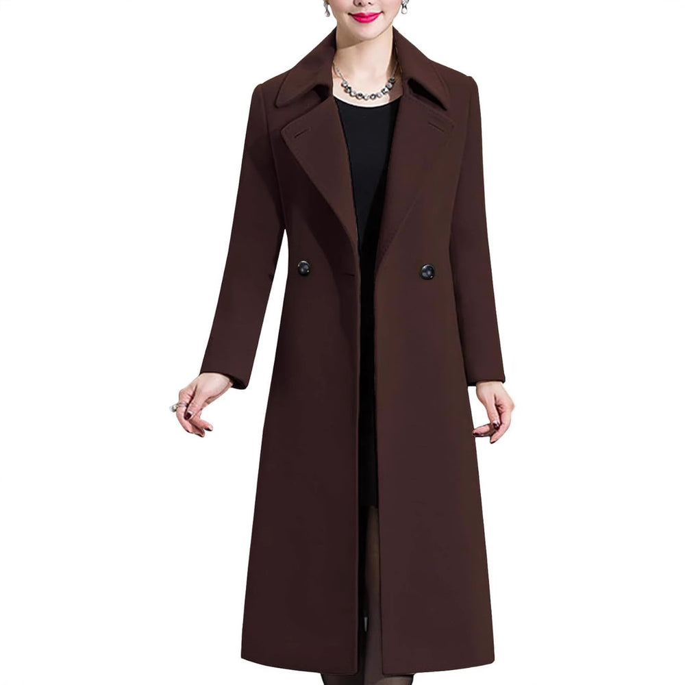 Damen Eleganter langer Mantel Heidi-Mode