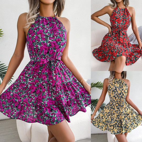Heidi-Mode | Sommer Flared Floral Sundress