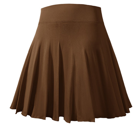 Damen Sportlicher Faltenrock Heidi-Mode