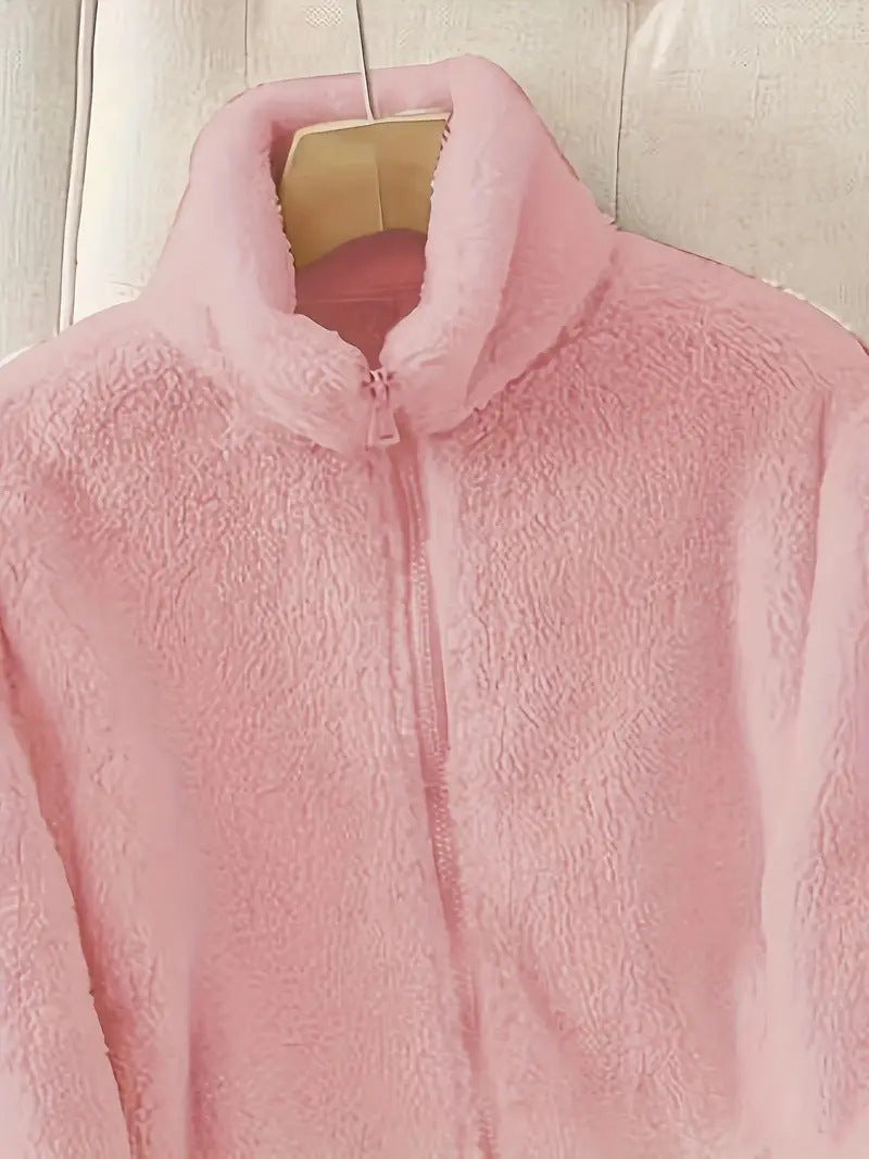 Damen Fleece Jacke Heidi-Mode