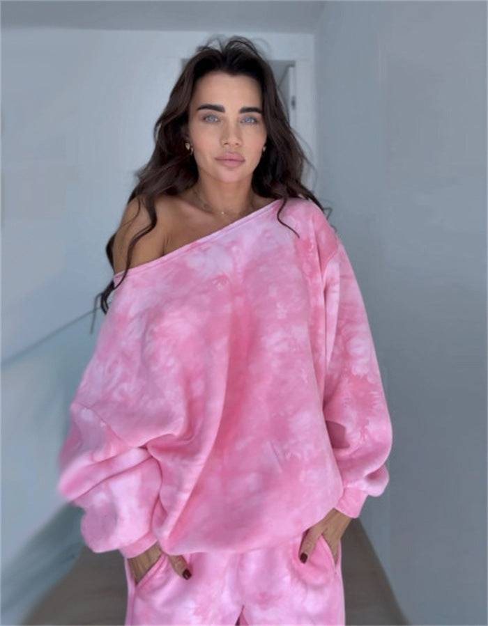 Damen lässiger Oversized Pullover Heidi-Mode