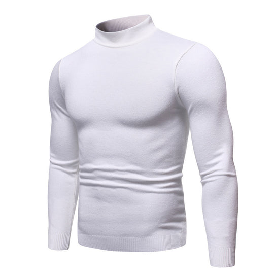 Herren zeitloser Rollkragenpullover Heidi-Mode