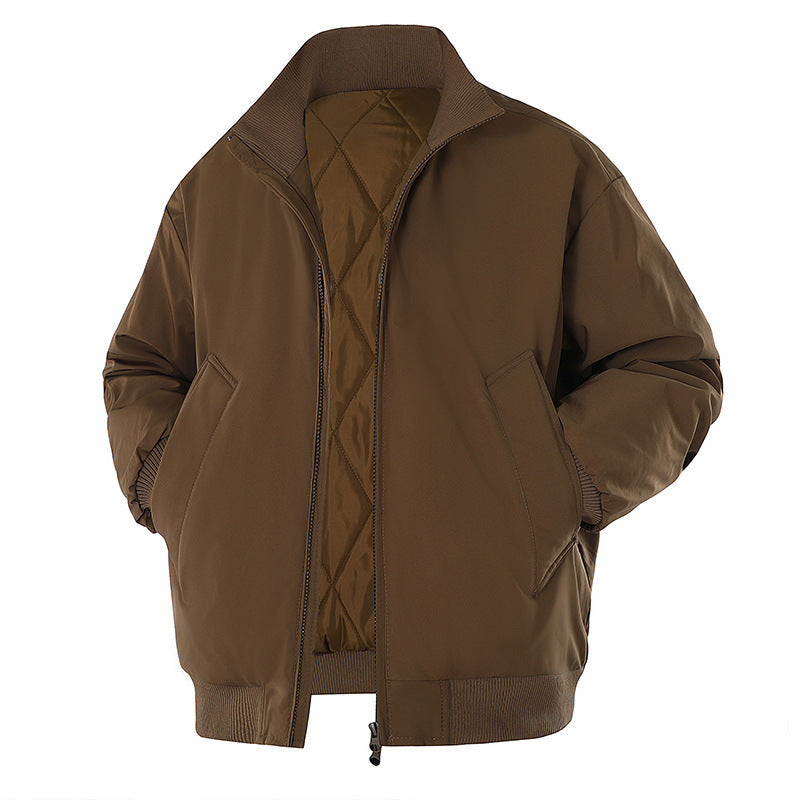 Herren Winterjacke mit warmem Innenfutter und praktischen Taschen Heidi-Mode