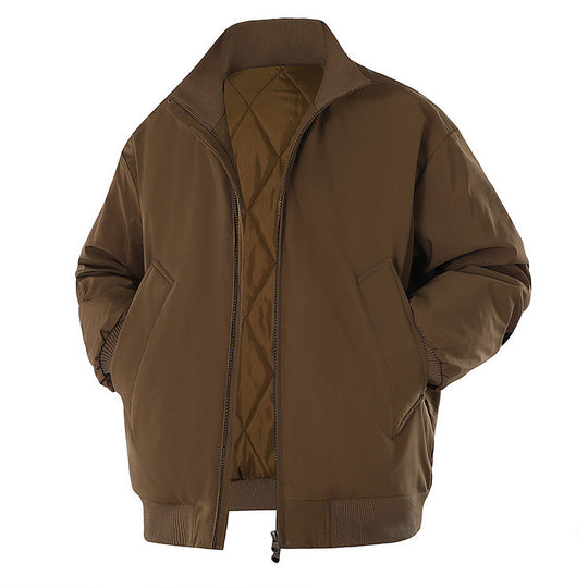 Herren Winterjacke mit warmem Innenfutter und praktischen Taschen Heidi-Mode