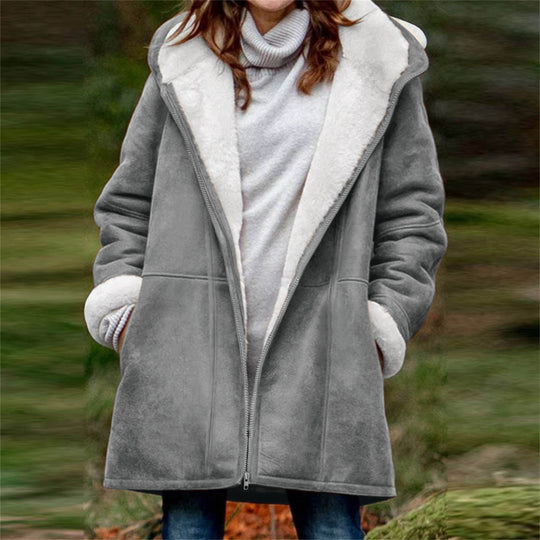 Damen Fleecegefütterte Outdoor-Jacke Heidi-Mode