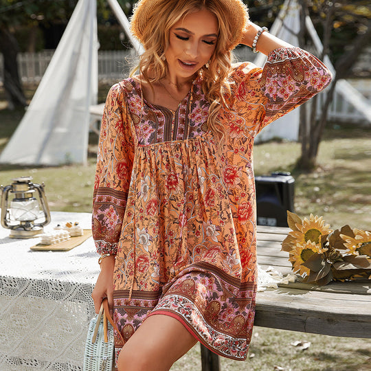 Heidi-Mode | Bohemian Tunika Kleid
