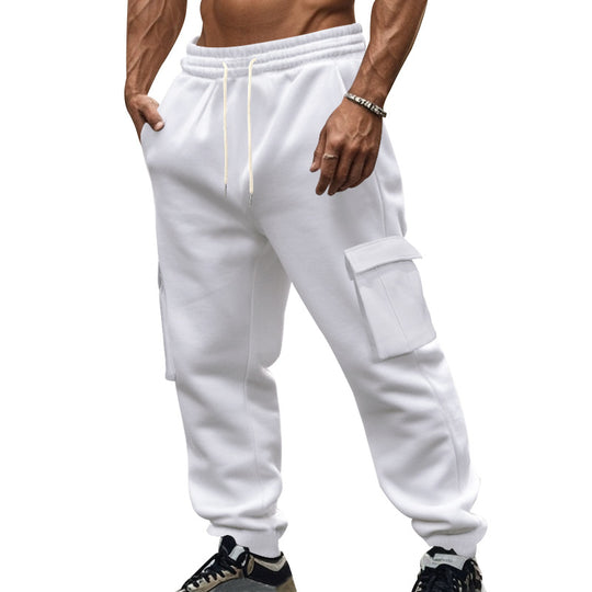 Herren Cargo-Jogginghose mit seitlichen Taschen und komfortablem Schnitt Heidi-Mode