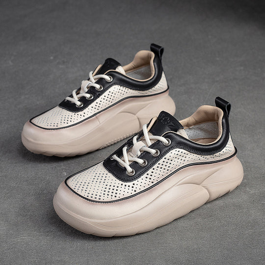 Damen Sneaker mit atmungsaktiver Netzoberfläche und dämpfender Sohle Heidi-Mode