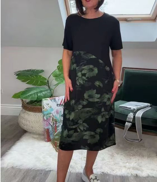 Damen Kleid mit floralem Design Heidi-Mode