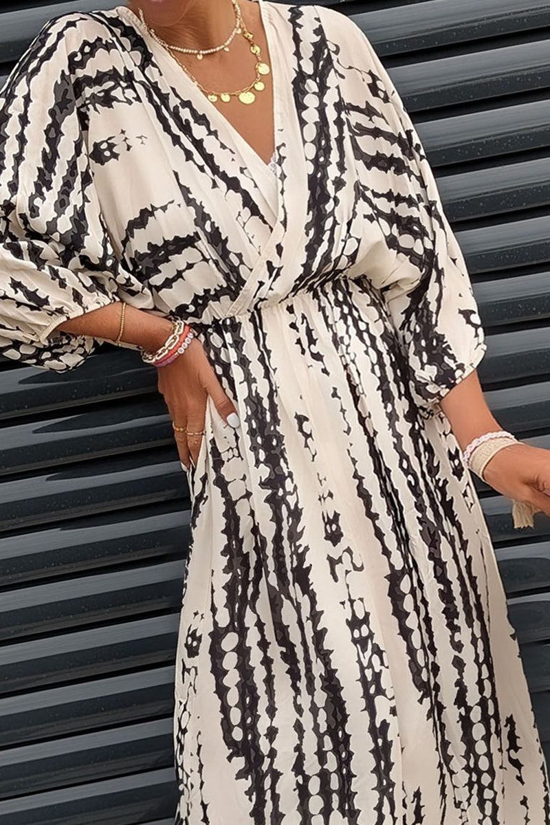 Heidi-Mode | All In Time Batik Maxi Kleid