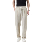 Herren lässige Leinen-Loungehose im Zen-Stil