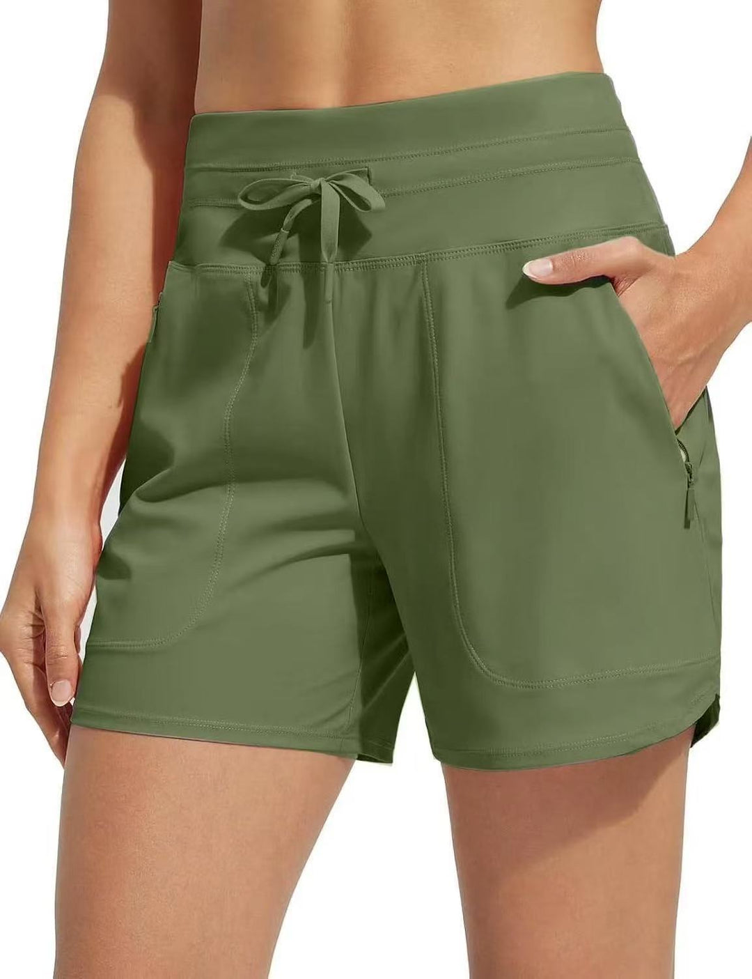 Damen Performance aktive Shorts mit integriertem Boxershorts-Futter Heidi-Mode