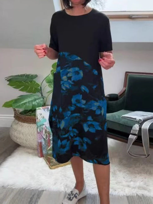 Damen Kleid mit floralem Design Heidi-Mode