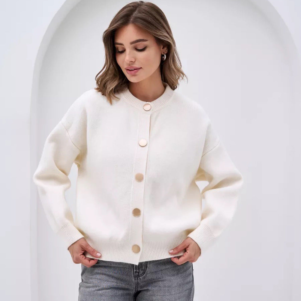 Damen Modischer Strickpullover Heidi-Mode