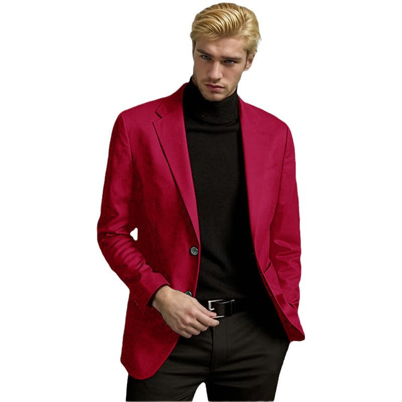 Herren Eleganter Blazer mit stilvollem Schnitt und hochwertigem Material Heidi-Mode