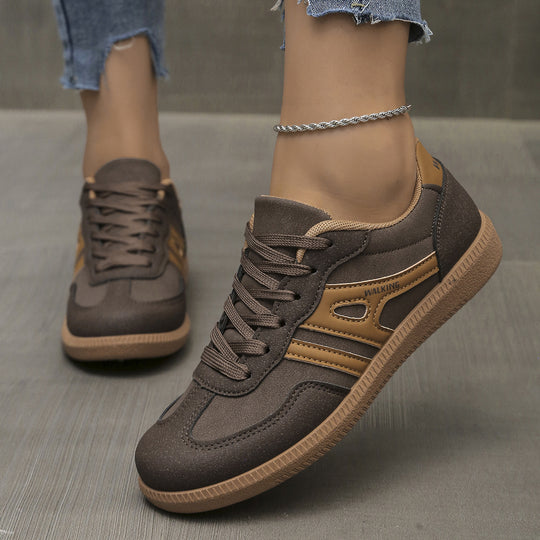 Damen Sportliche Schnürschuhe Heidi-Mode