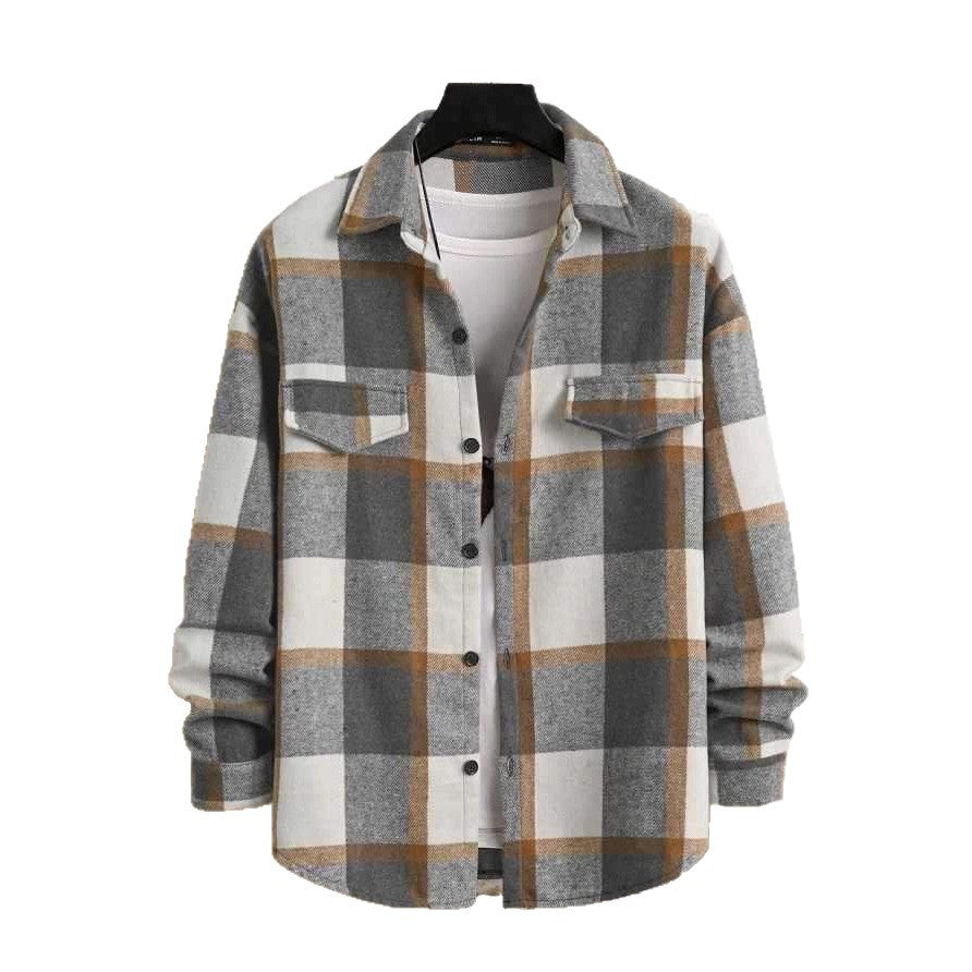 Herren Flanellhemd Heidi-Mode