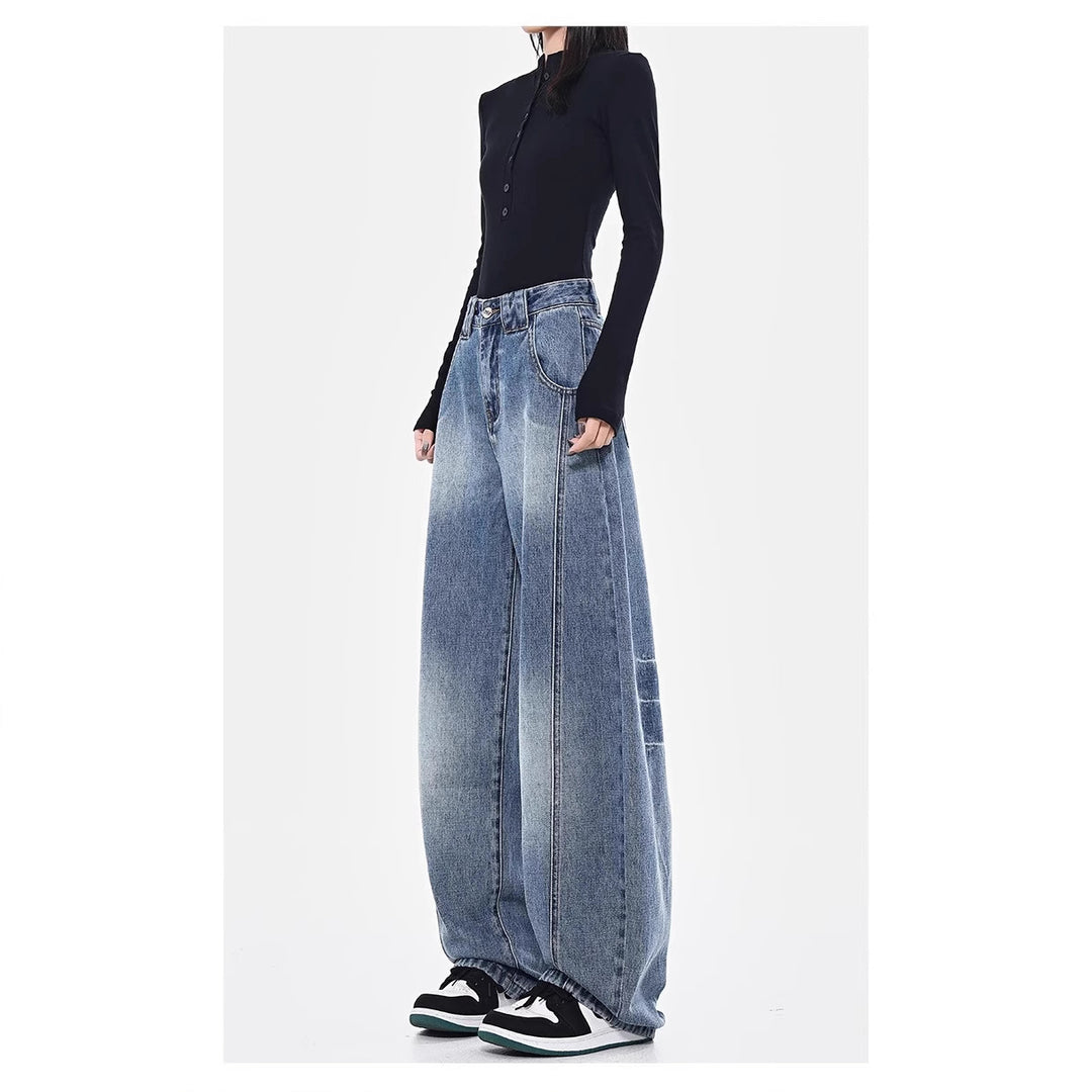 Damen Oversize Jeanshose Heidi-Mode