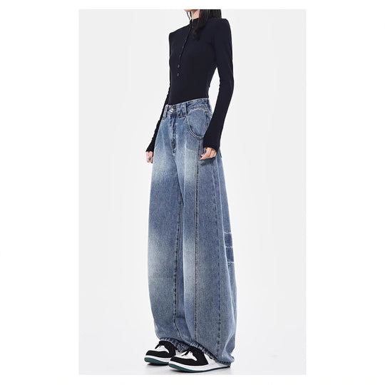 Damen Oversize Jeanshose Heidi-Mode