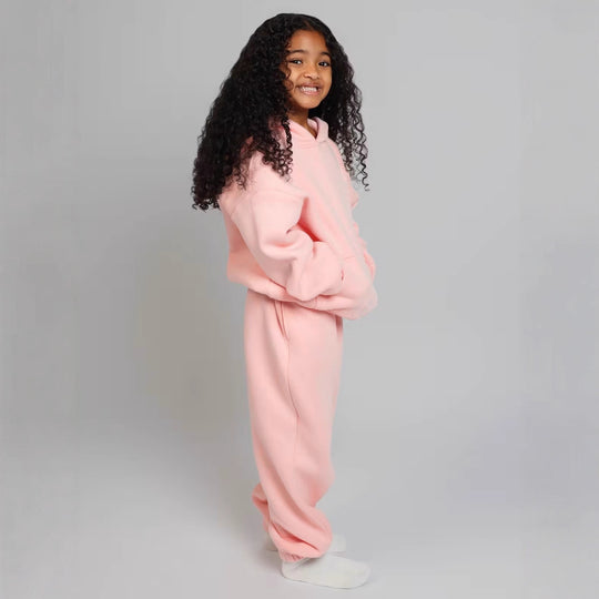 Damen lässiges Kapuzenpullover mit geräumiger Kängurutasche und kuscheligem Material Heidi-Mode