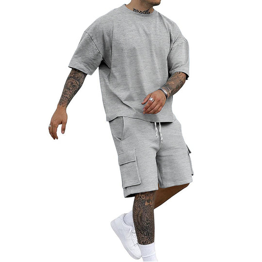 Heidi Mode | T-Shirt Werkzeugshorts Sportanzug