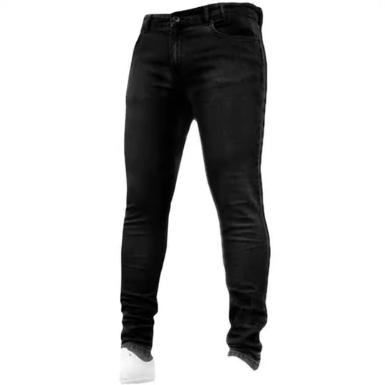 Herren Slim Fit Jeans mit stylischen Nahtdetails Heidi-Mode