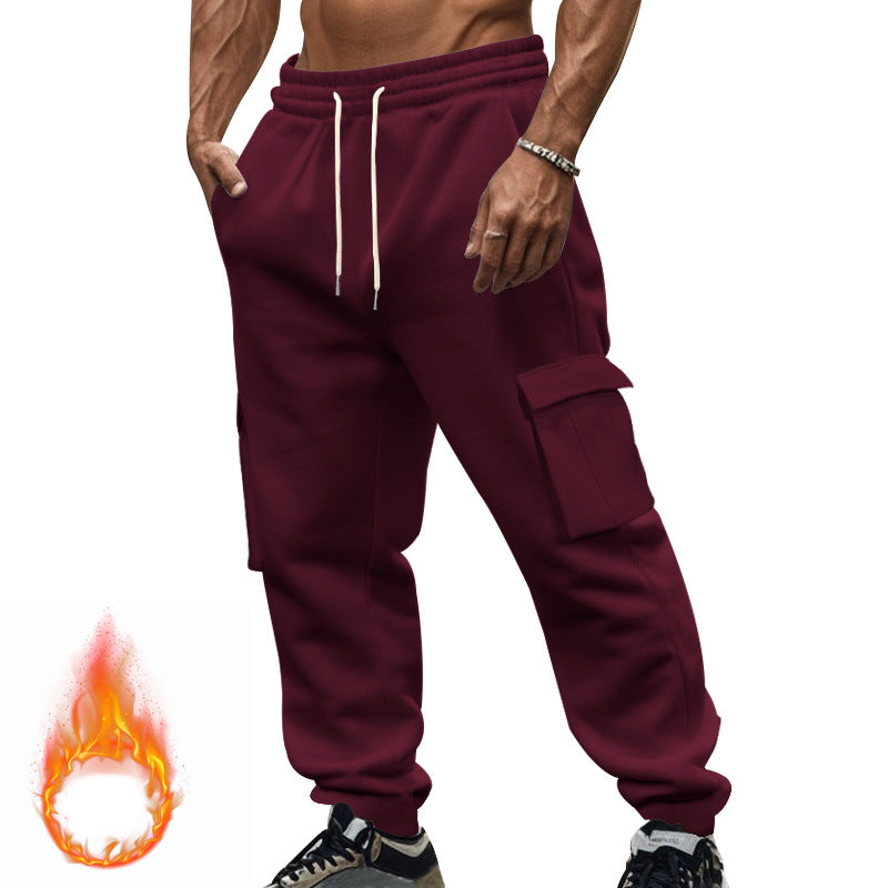 Herren Cargo-Jogginghose mit seitlichen Taschen und komfortablem Schnitt Heidi-Mode