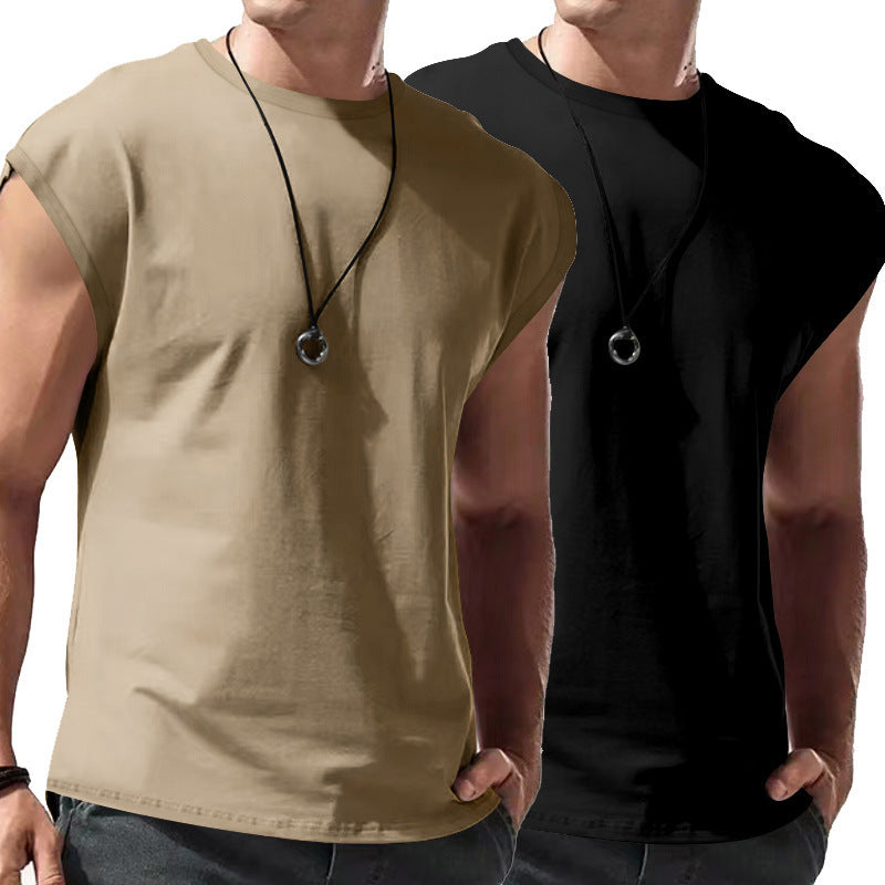 Herren ärmelloses T-Shirt Set Heidi-Mode