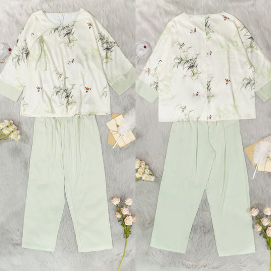 Damen Nachtwäsche Set Heidi-Mode