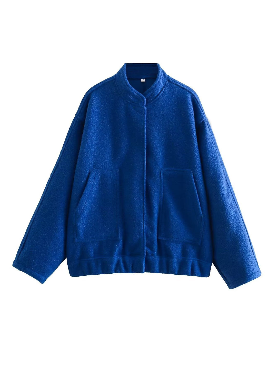 Damen Übergangsjacke mit modernem Stoffmix und praktischen Taschen Heidi-Mode