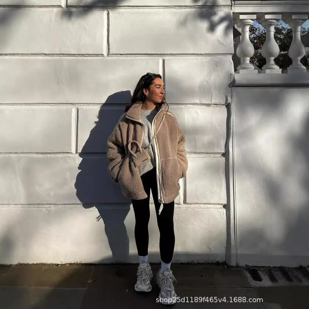 Damen Kuscheljacke Heidi-Mode