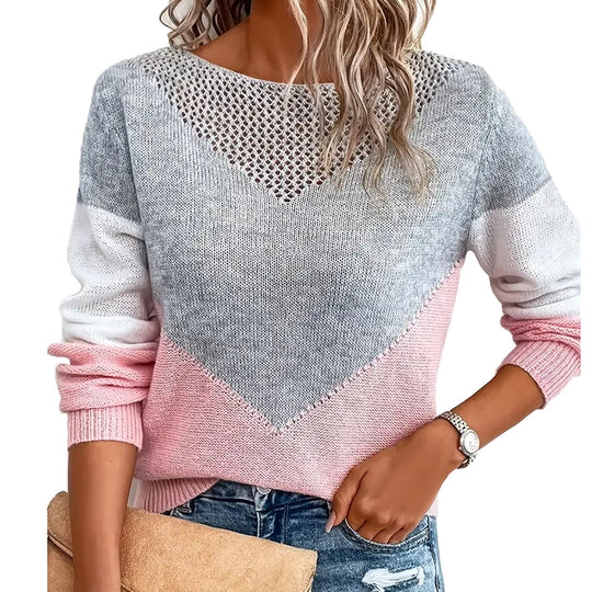 Damen modischer Pullover Heidi-Mode