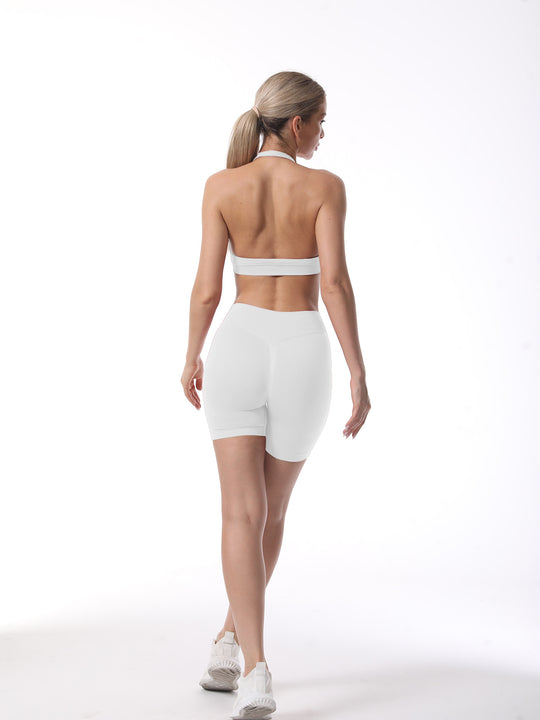 Damen Sport-BH und Shorts Set Heidi-Mode