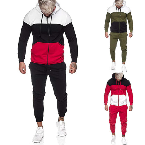 Herren sportlicher Trainingsanzug Heidi-Mode