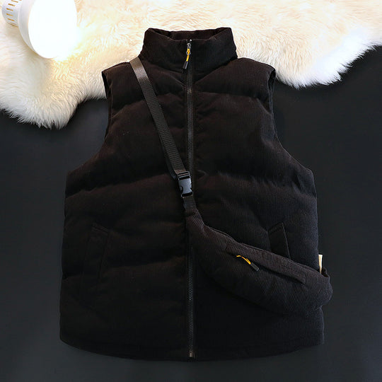 Damen Steppweste mit praktischen Taschen und hochwertiger Fleece-Innenausstattung Heidi-Mode