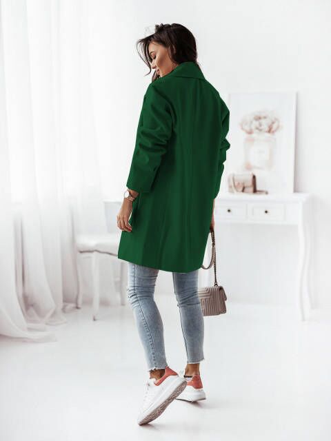 Damen klassischer Oversized-Blazer mit elegantem Revers Heidi-Mode