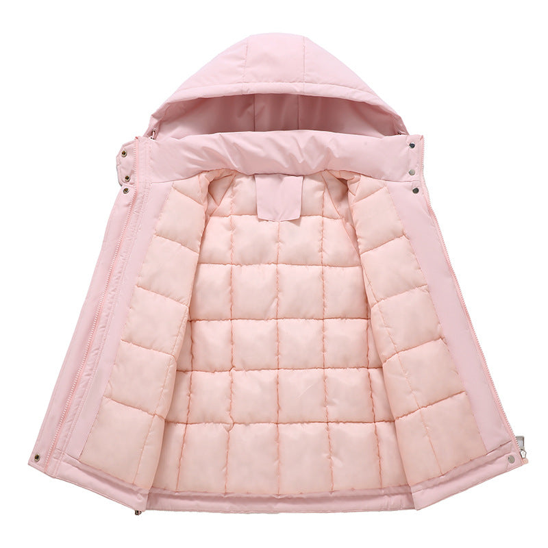 Damen Funktionale Softshelljacke mit verstellbarer Kapuze und hochwertigen Reißverschlüssen Heidi-Mode